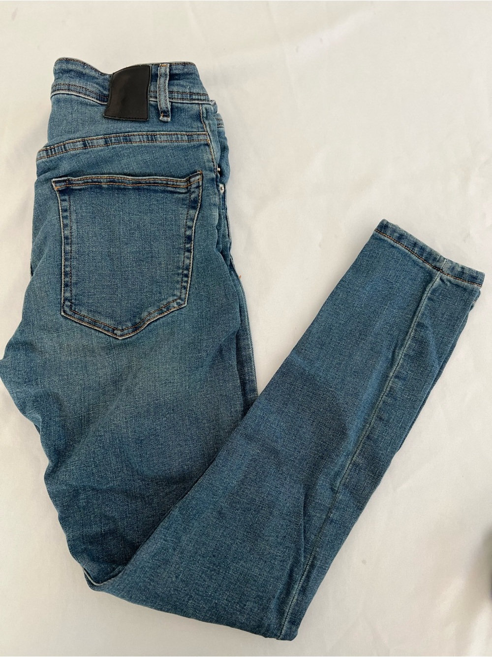 Zara Classic Blue Skinny Jeans